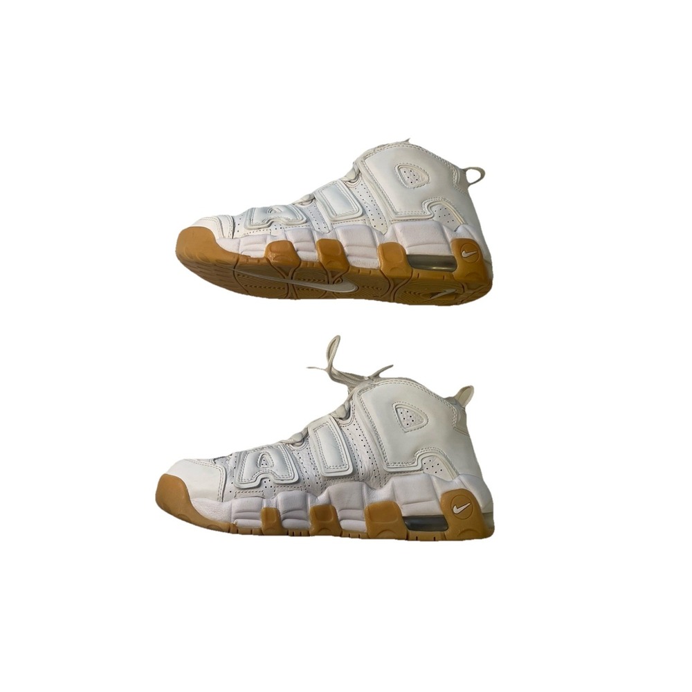 Nike Air More Uptempo White Aqua Gum GS Size 7Y